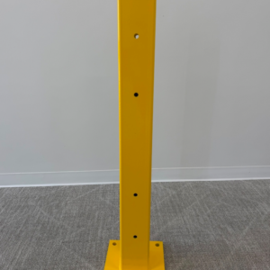 Heavy-duty double height guardrail post kit