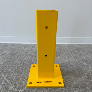 Heavy-duty single height guardrail post kit