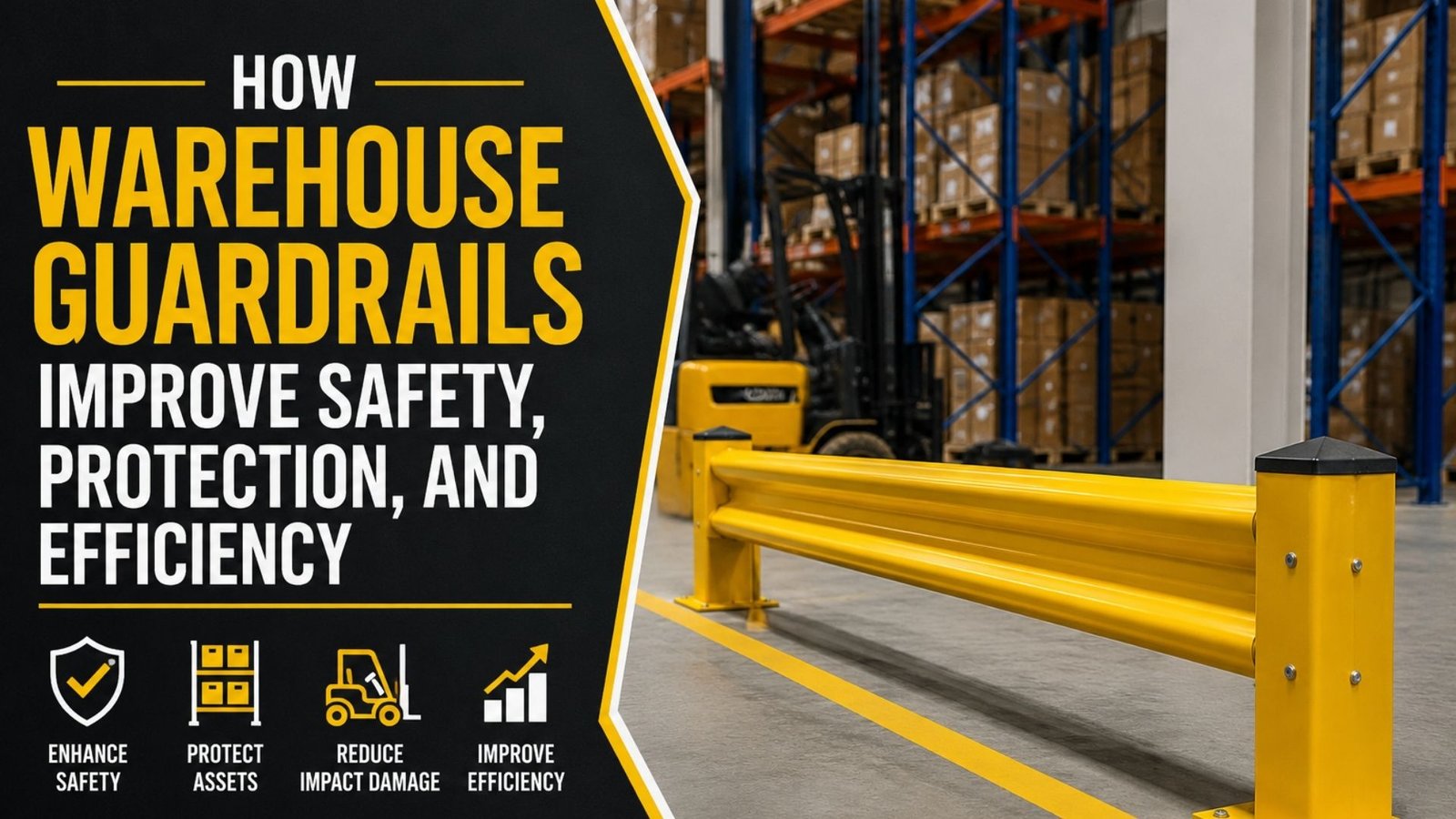 Warehouse Guardrails Improve Safety