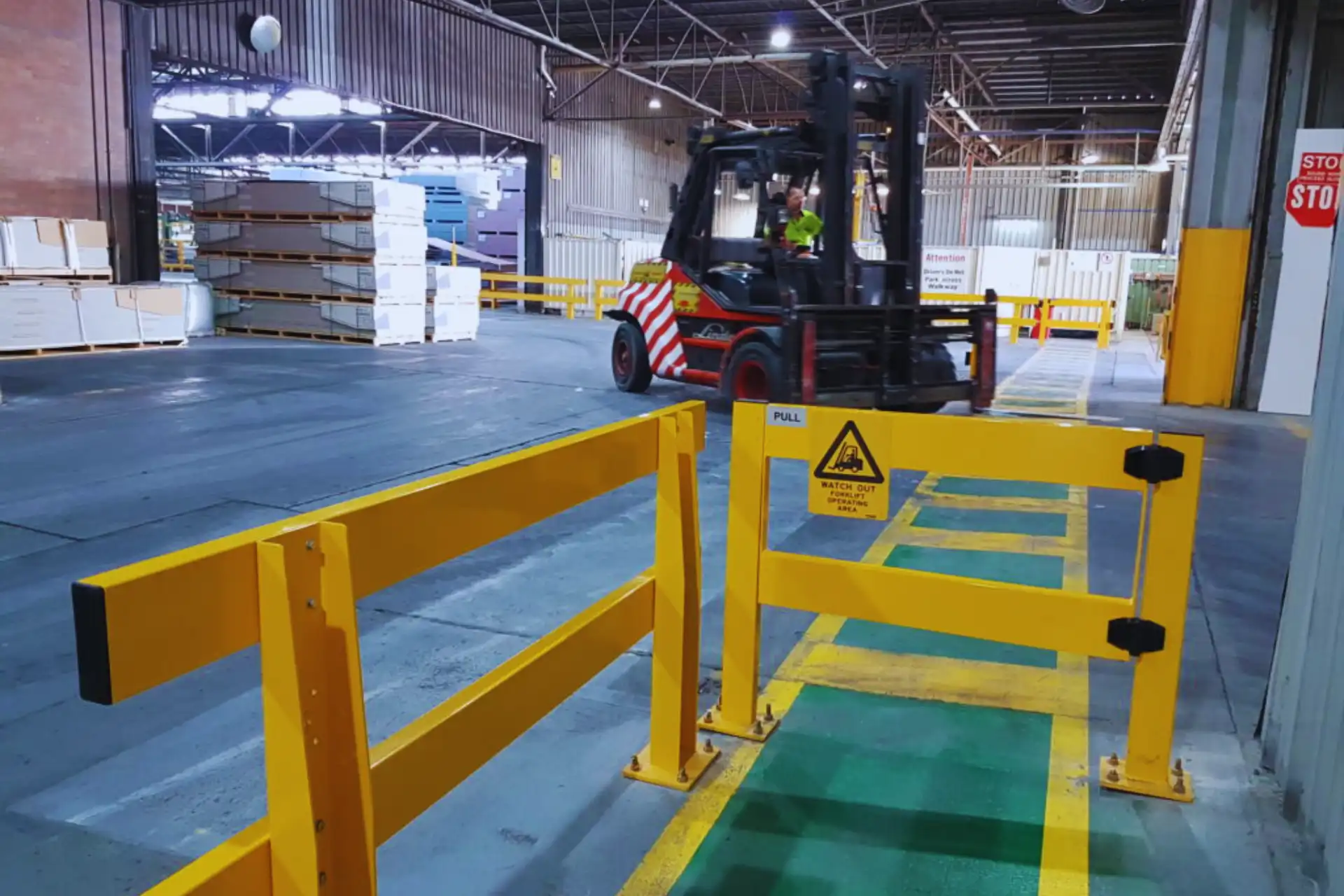 forklift barriers in arkansas