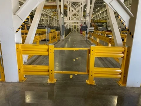 forklift barriers in San Antonio