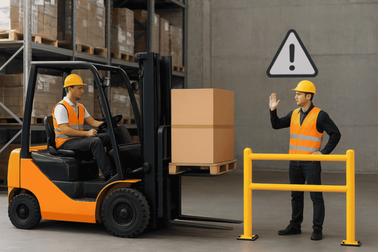 Forklift Guardrails For Warehouses In USA
