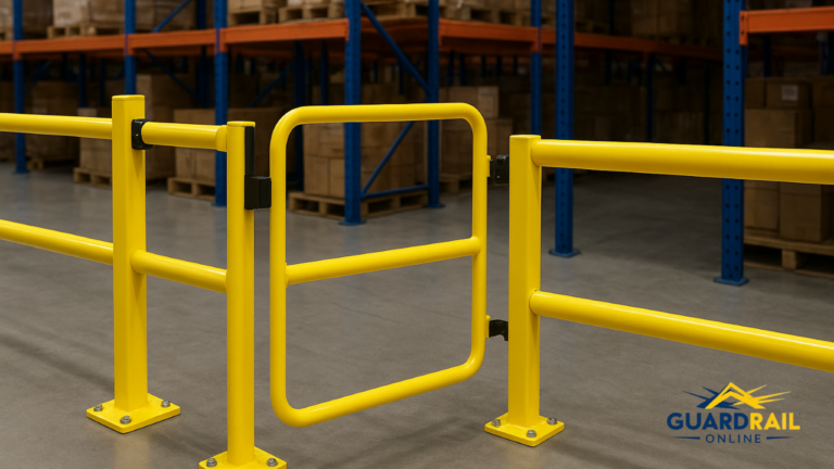 Best Adjustable Pedestrian Gate For Warehouse Safety