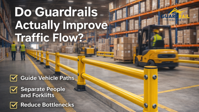 Do Guardrails Actually Improve Traffic Flow