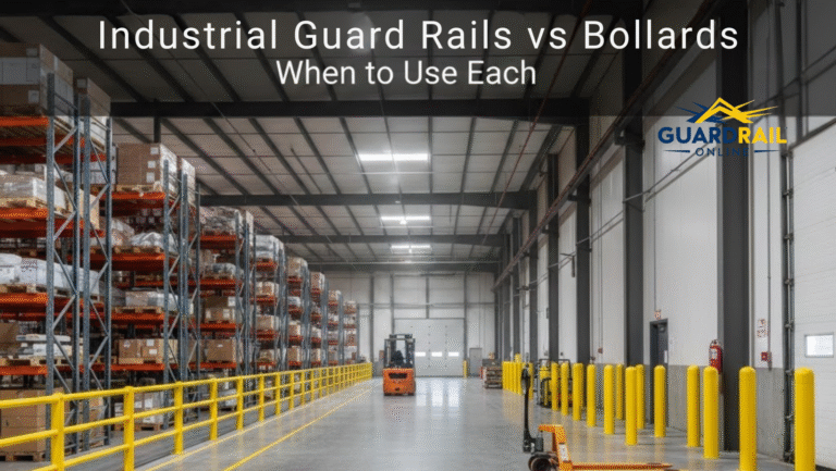 Industrial Guard Rails vs Bollards: When to Use Each