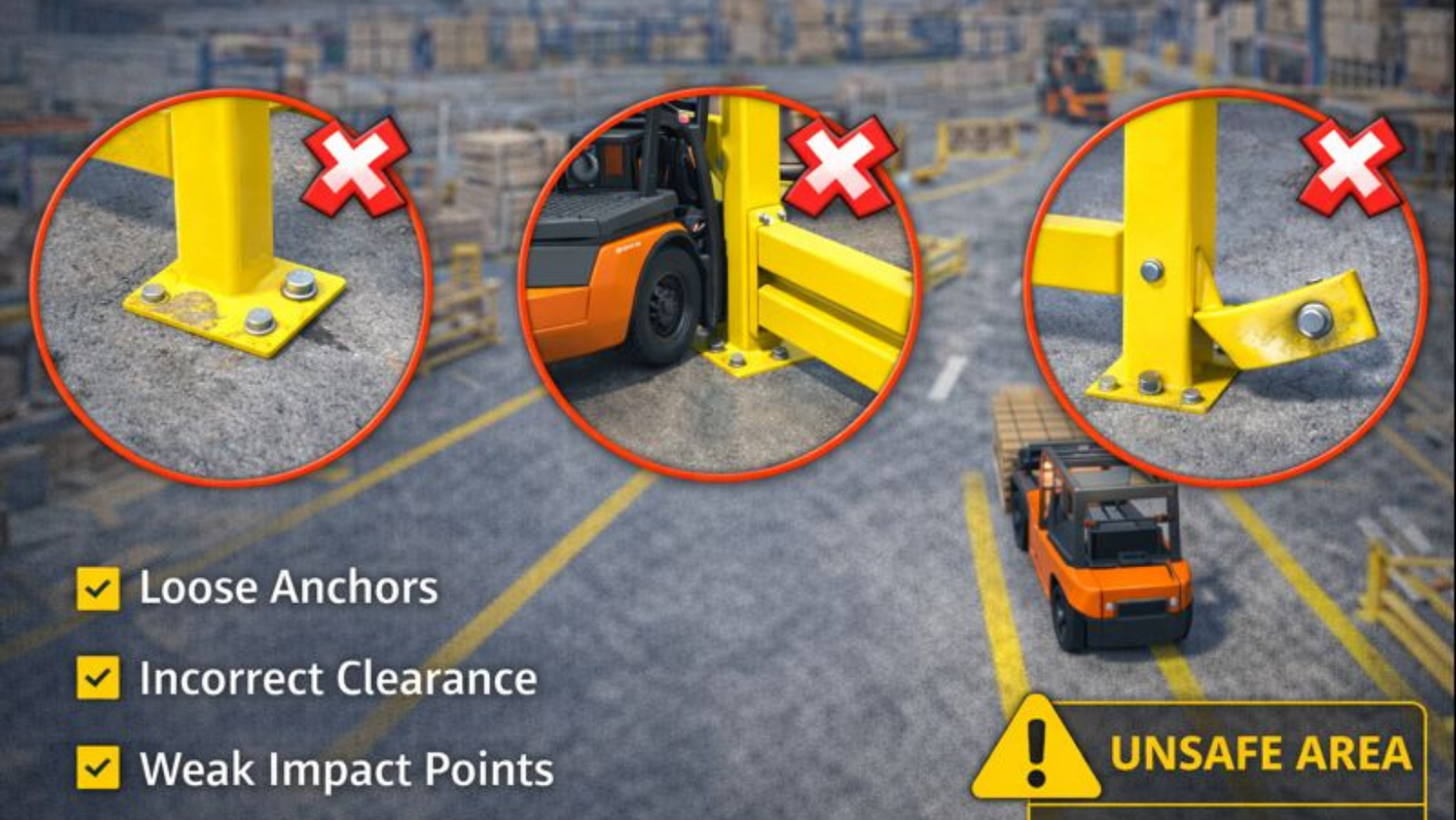 Why Heavy-Duty Warehouse Guard Rail Fail Installation Mistakes That Weaken Protection