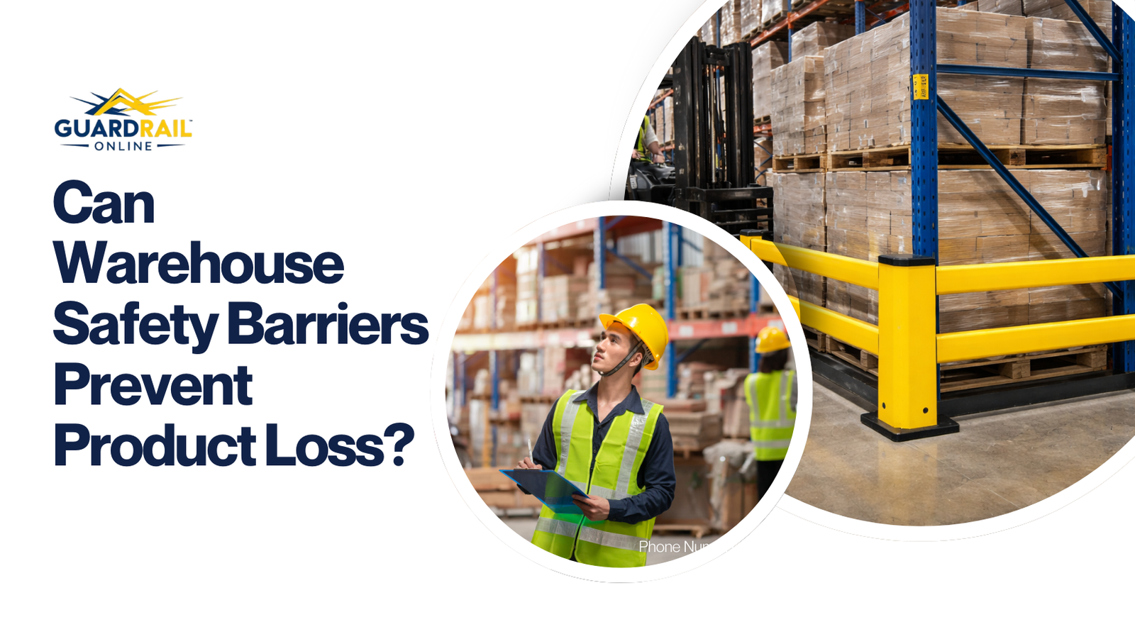 Warehouse Safety Barriers Prevent Product Loss