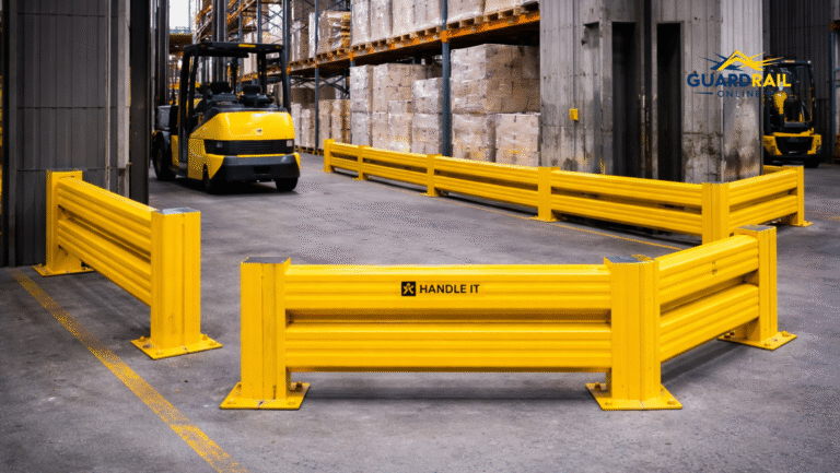 heavy duty guard rail beams