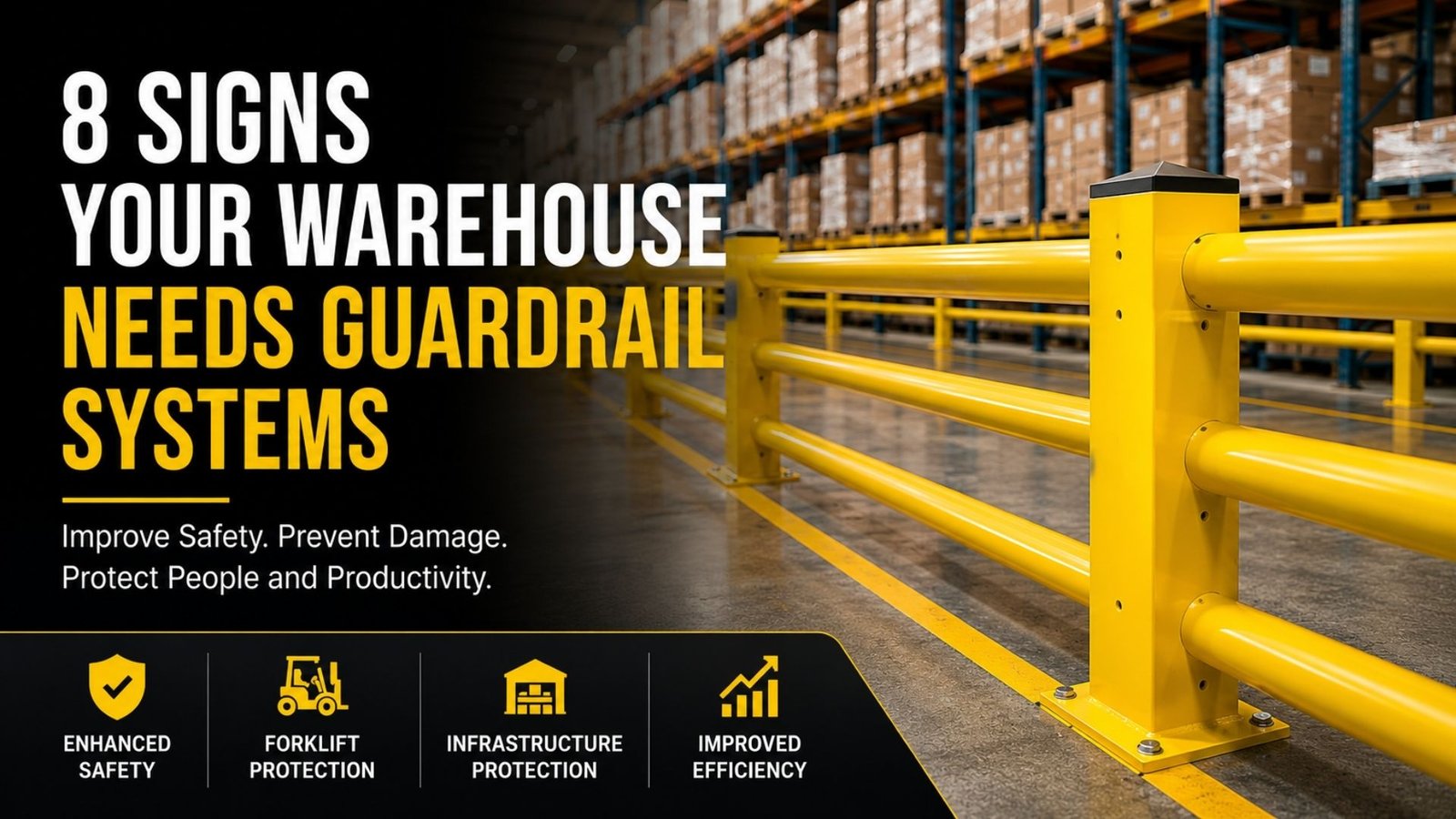 Signs Your Warehouse Needs Guardrail Systems