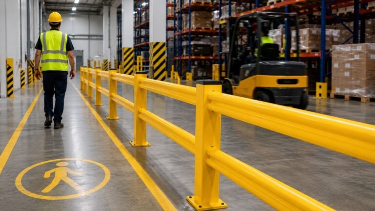 Warehouse Pedestrian Barriers: More Than Just Physical Separation